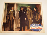 Original Charlie Chan Docks of New Orleans Lobby Card #8 Roland Winters Moreland   - TvMovieCards.com