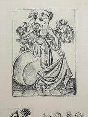 19th Century Decorative Art Ornament Lithograph Portfolio Print Germany 1877 #2   - TvMovieCards.com