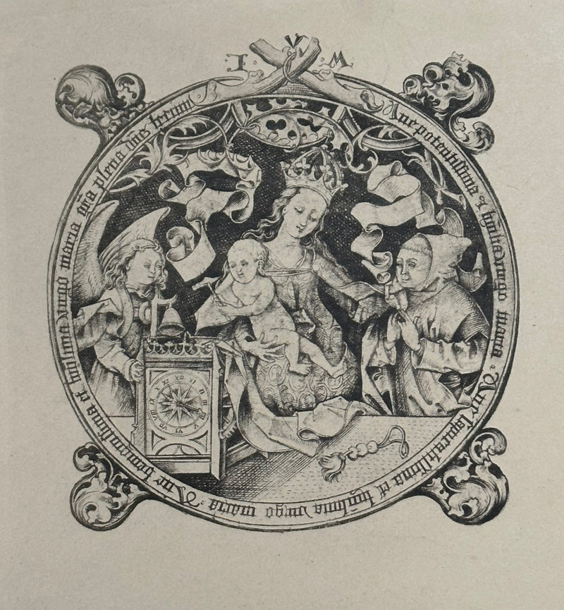 19th Century Decorative Art Ornament Lithograph Portfolio Print Germany 1877 #3   - TvMovieCards.com