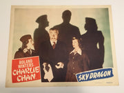 Original Charlie Chan - Sky Dragon Lobby Card #3 Roland Winters Mantan Moreland   - TvMovieCards.com