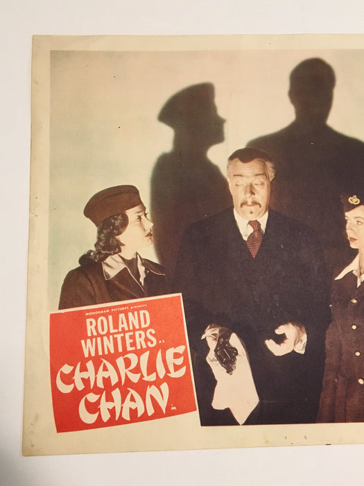 Original Charlie Chan - Sky Dragon Lobby Card #3 Roland Winters Mantan Moreland   - TvMovieCards.com