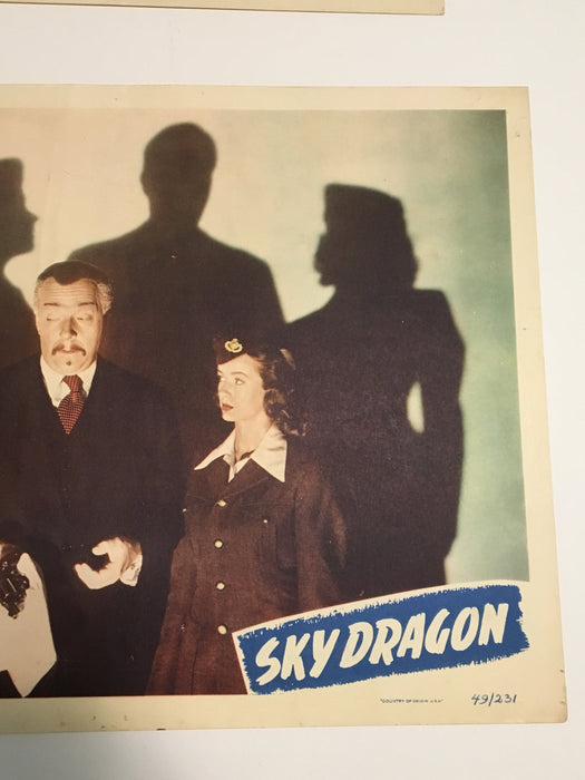 Original Charlie Chan - Sky Dragon Lobby Card #3 Roland Winters Mantan Moreland   - TvMovieCards.com