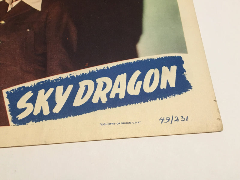 Original Charlie Chan - Sky Dragon Lobby Card #3 Roland Winters Mantan Moreland   - TvMovieCards.com