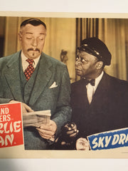 Original Charlie Chan - Sky Dragon Lobby Card #4 Roland Winters Mantan Moreland   - TvMovieCards.com