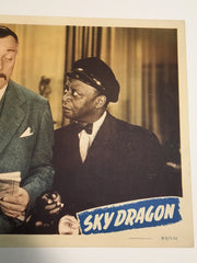 Original Charlie Chan - Sky Dragon Lobby Card #4 Roland Winters Mantan Moreland   - TvMovieCards.com