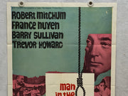 1964 The Man in the Middle  Original 1SH Movie Poster 27 x 41 Robert Mitchum   - TvMovieCards.com