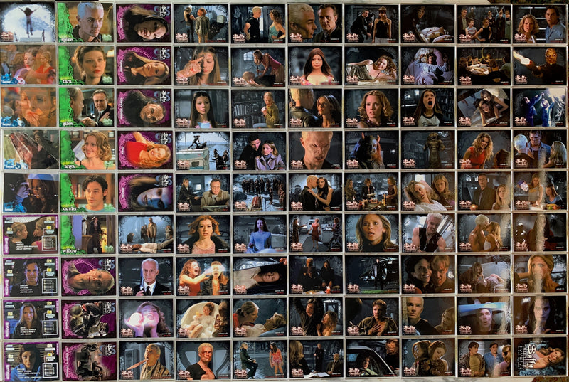 Buffy The Vampire Slayer Season 5 Base Card Set 90 Cards   - TvMovieCards.com