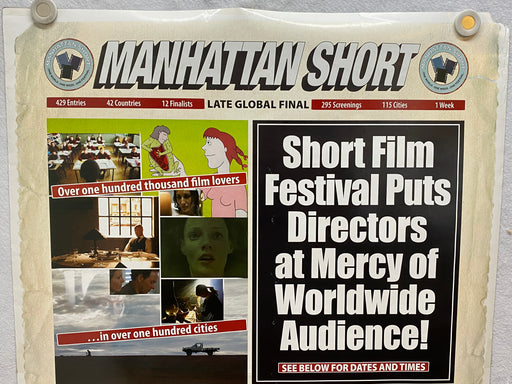 2009 Manhattan Short 11th Annual Film Festival Movie Poster 27 x 40   - TvMovieCards.com