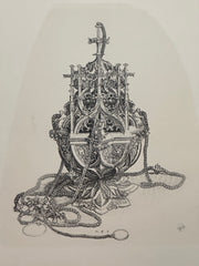 19th Century Decorative Art Ornament Lithograph Portfolio Print Germany 1877 #4   - TvMovieCards.com