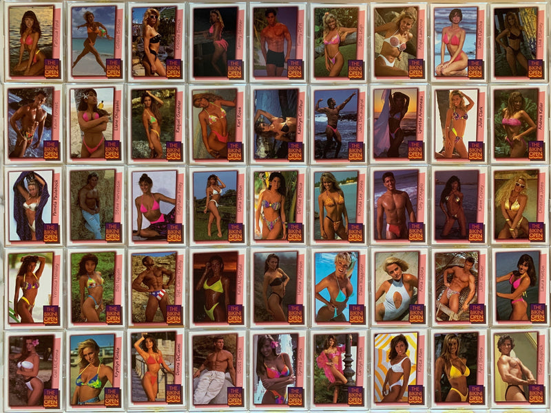 Bikini Open Base Card Set 45 Cards T & M Entertainment 1992   - TvMovieCards.com