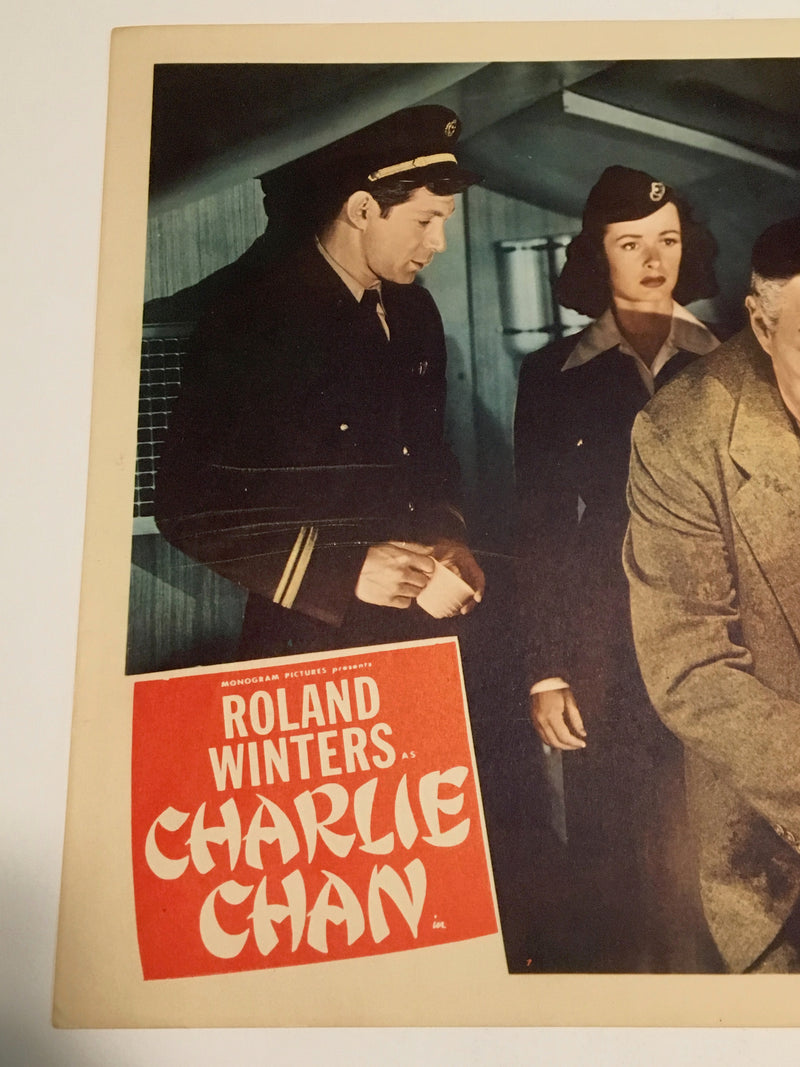 Original Charlie Chan - Sky Dragon Lobby Card #6 Roland Winters Mantan Moreland   - TvMovieCards.com