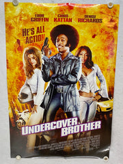 2002 Undercover Brother 1SH D/S Movie Poster 27x40 Denise Richards Eddie Griffin   - TvMovieCards.com