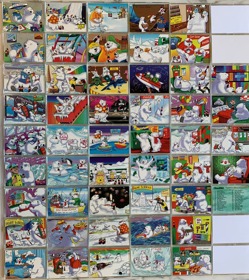 Coca Cola Polar Bears South Pole Vacation Base Card Set 50 Cards Collect-a Card   - TvMovieCards.com