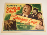 Original Charlie Chan - Shanghai Chest Lobby Card #1 Roland Winters Moreland   - TvMovieCards.com