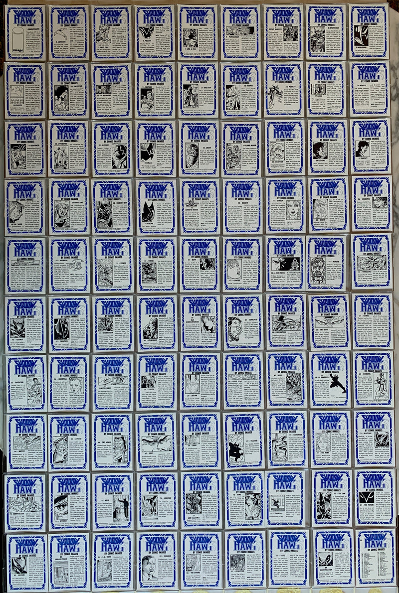 Shadowhawk Base Card Set 90 Cards Comic Images 1992 Shadow Hawk   - TvMovieCards.com
