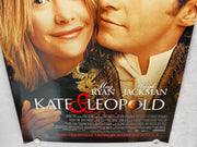 2001 Kate & Leopold 1SH D/S Movie Poster 27x40 Meg Ryan Hugh Jackman   - TvMovieCards.com