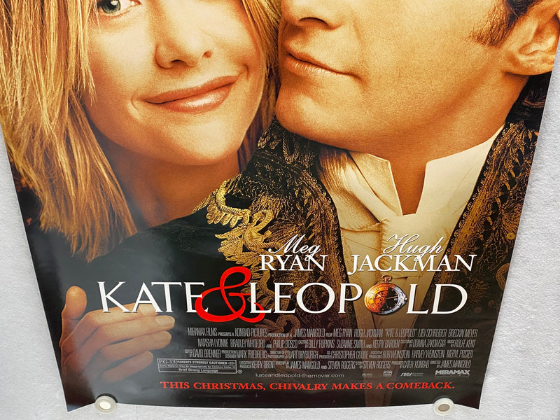 2001 Kate & Leopold 1SH D/S Movie Poster 27x40 Meg Ryan Hugh Jackman   - TvMovieCards.com