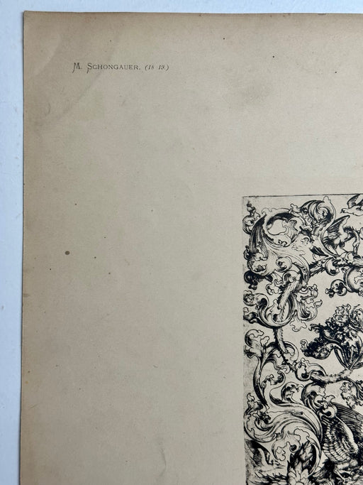 19th Century Decorative Art Ornament Lithograph Portfolio Print Germany 1877 #7   - TvMovieCards.com