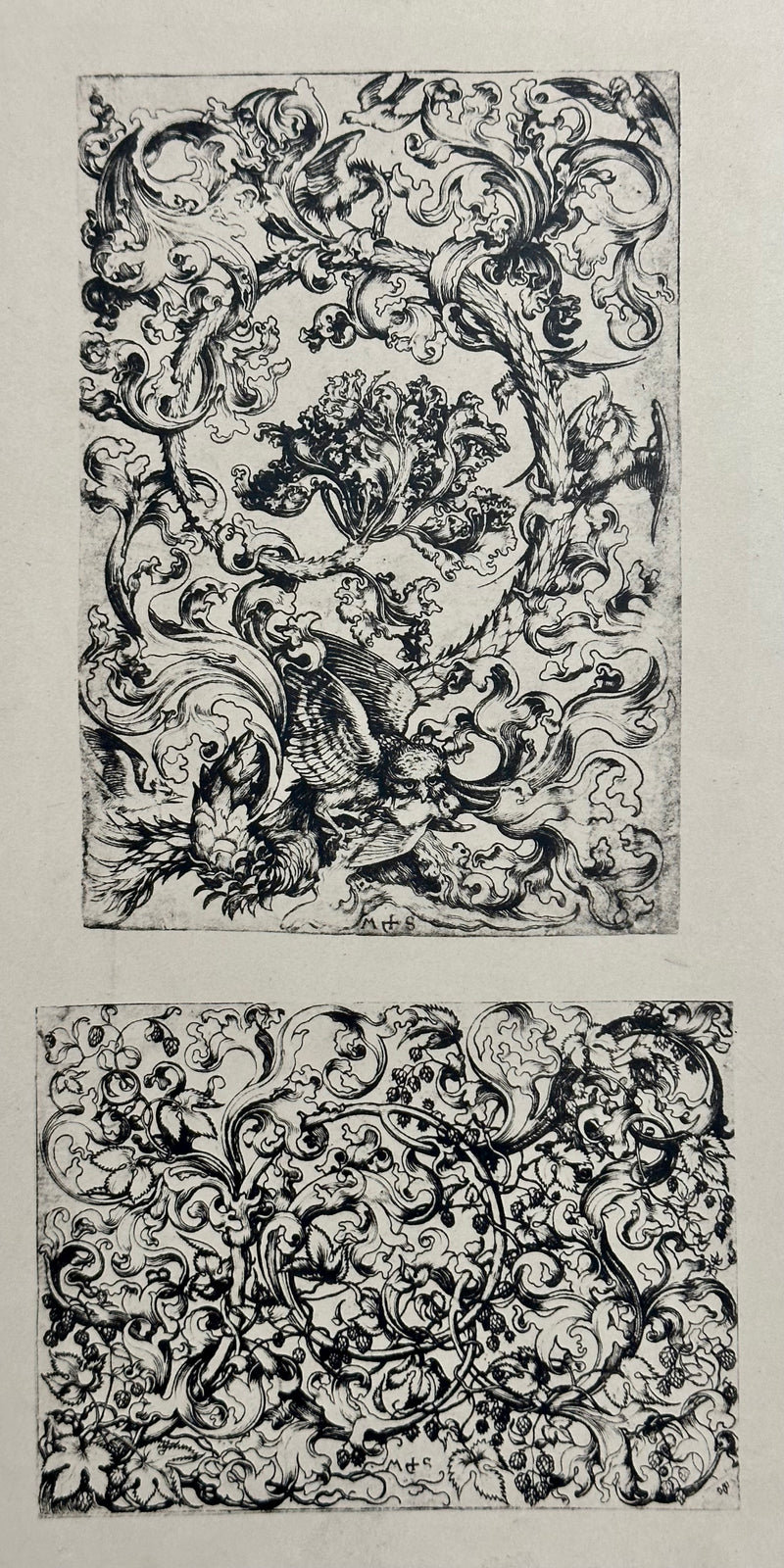 19th Century Decorative Art Ornament Lithograph Portfolio Print Germany 1877 #7   - TvMovieCards.com