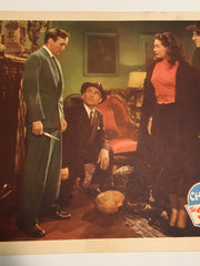 Original Charlie Chan - Shanghai Chest Lobby Card #4 Roland Winters Moreland   - TvMovieCards.com