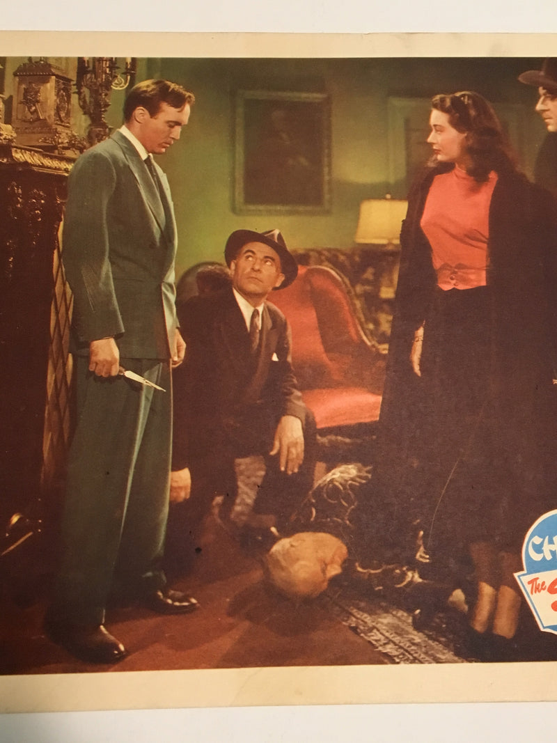 Original Charlie Chan - Shanghai Chest Lobby Card #4 Roland Winters Moreland   - TvMovieCards.com