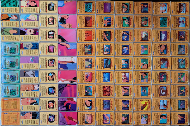 Pocahontas Disney Movie Base Card Set 102 Cards Skybox 1995   - TvMovieCards.com