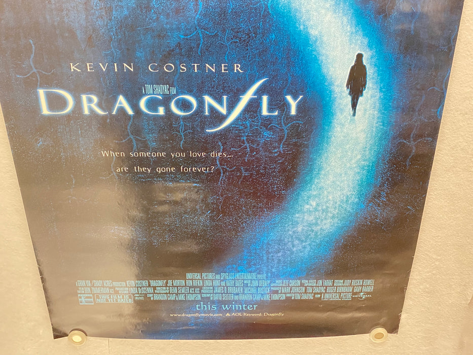 2002 Dragonfly 1SH D/S Movie Poster 27x40 Kevin Costner Susanna Thompson   - TvMovieCards.com