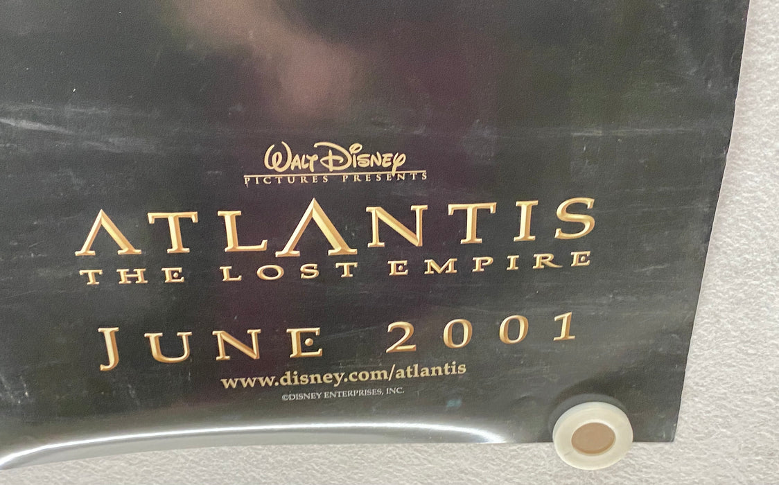 2001 Atlantis The Lost Empire 1SH D/S Movie Poster 27x40 Michael J Fox Style B   - TvMovieCards.com