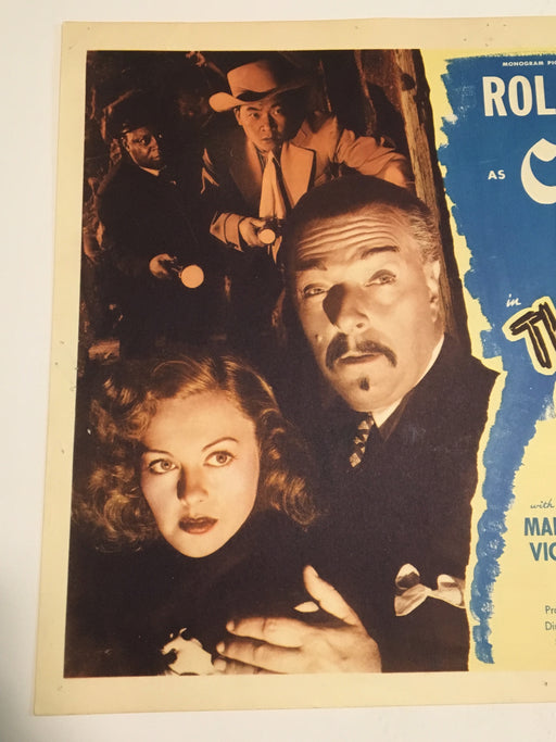 Original Charlie Chan - The Golden Eye Lobby Card #1 Roland Winters Moreland   - TvMovieCards.com