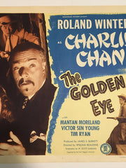 Original Charlie Chan - The Golden Eye Lobby Card #1 Roland Winters Moreland   - TvMovieCards.com