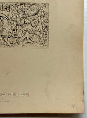19th Century Decorative Art Ornament Lithograph Portfolio Print Germany 1877 #11   - TvMovieCards.com