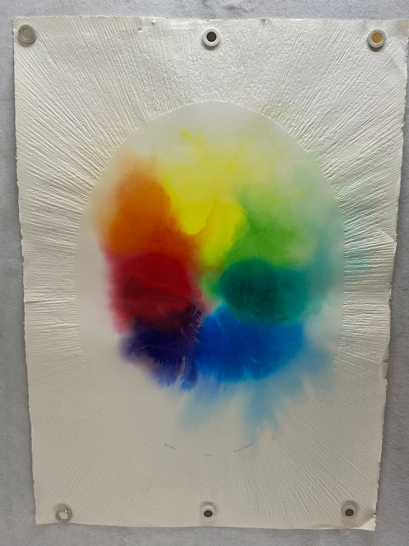 Ginger Osgood "Splendor" S/N 19/100 Lithograph Art ImPrint 30 x 42   - TvMovieCards.com