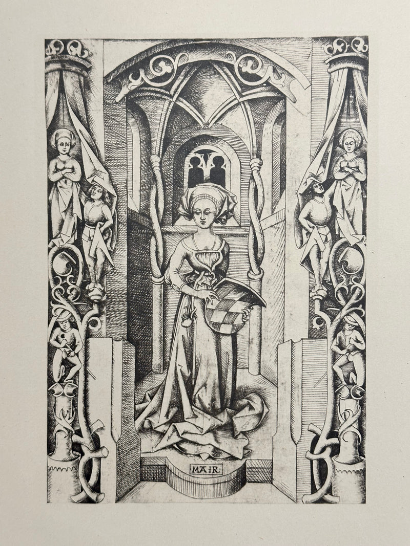 19th Century Decorative Art Ornament Lithograph Portfolio Print Germany 1877 #12   - TvMovieCards.com