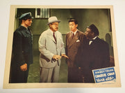 Original Charlie Chan - Dark Alibi Lobby Card #2 Sidney Toler Mantan Moreland   - TvMovieCards.com