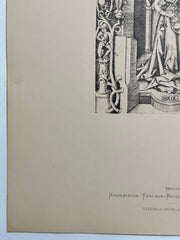 19th Century Decorative Art Ornament Lithograph Portfolio Print Germany 1877 #12   - TvMovieCards.com