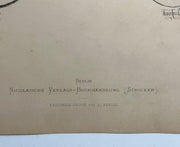 19th Century Decorative Art Ornament Lithograph Portfolio Print Germany 1877 #13   - TvMovieCards.com