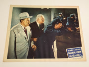 Original Charlie Chan - Dark Alibi Lobby Card #3 Sidney Toler Mantan Moreland   - TvMovieCards.com