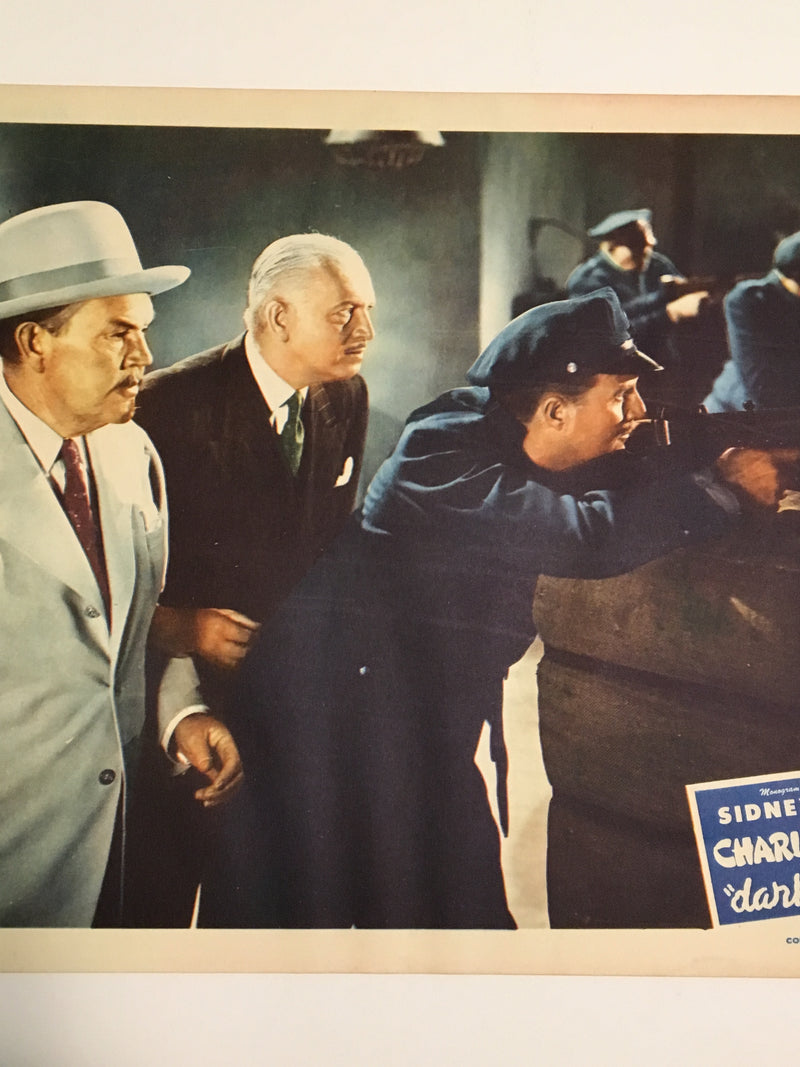 Original Charlie Chan - Dark Alibi Lobby Card #3 Sidney Toler Mantan Moreland   - TvMovieCards.com