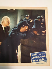 Original Charlie Chan - Dark Alibi Lobby Card #3 Sidney Toler Mantan Moreland   - TvMovieCards.com