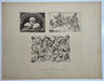 19th Century Decorative Art Ornament Lithograph Portfolio Print Germany 1877 #14   - TvMovieCards.com