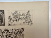 19th Century Decorative Art Ornament Lithograph Portfolio Print Germany 1877 #14   - TvMovieCards.com