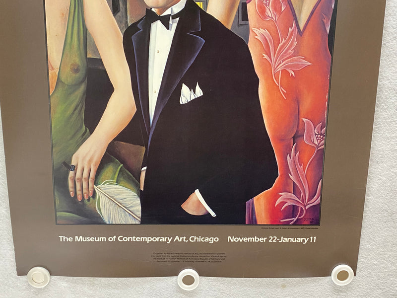 Christian Schad Chicago Museum of Contemporary Art Poster 21" x 30"   - TvMovieCards.com