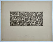 19th Century Decorative Art Ornament Lithograph Portfolio Print Germany 1877 #16   - TvMovieCards.com