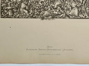 19th Century Decorative Art Ornament Lithograph Portfolio Print Germany 1877 #16   - TvMovieCards.com
