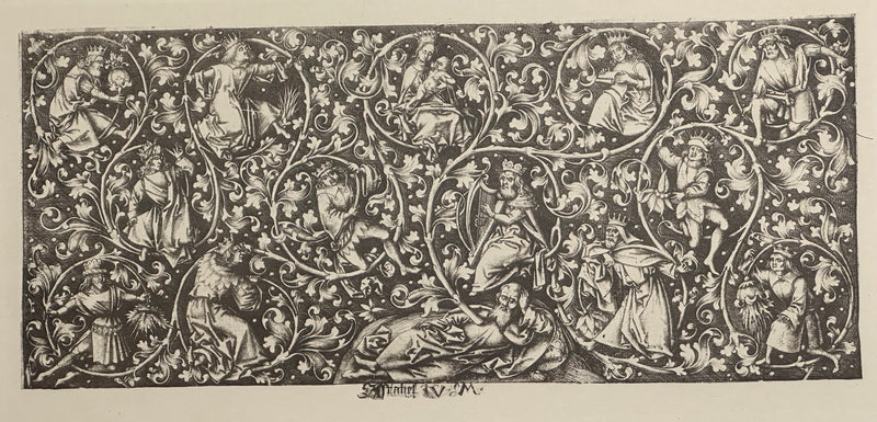 19th Century Decorative Art Ornament Lithograph Portfolio Print Germany 1877 #16   - TvMovieCards.com