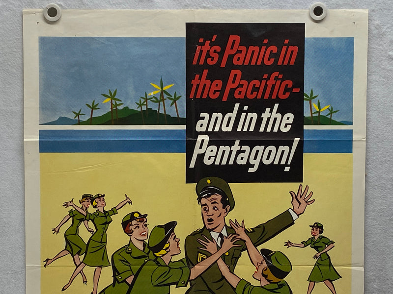 The Sergeant Was a Lady Original 1SH Movie Poster 27 x 41 Martin West   - TvMovieCards.com
