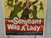 The Sergeant Was a Lady Original 1SH Movie Poster 27 x 41 Martin West   - TvMovieCards.com
