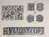 19th Century Decorative Art Ornament Lithograph Portfolio Print Germany 1877 #19   - TvMovieCards.com