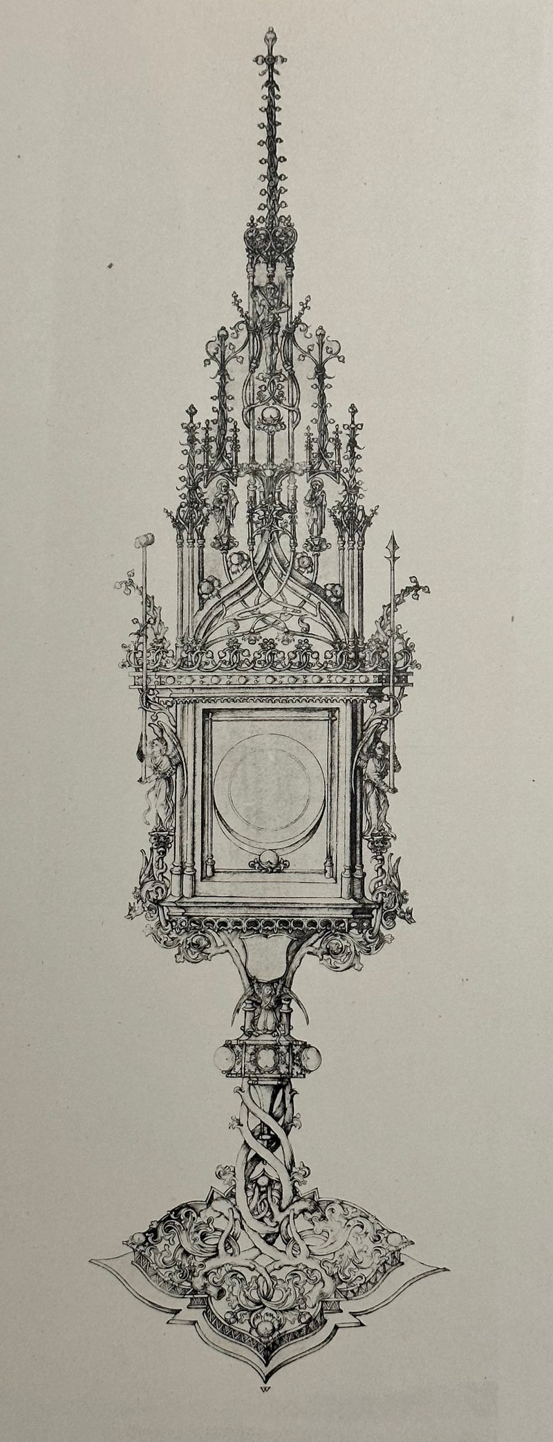 19th Century Decorative Art Ornament Lithograph Portfolio Print Germany 1877 #21   - TvMovieCards.com