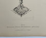 19th Century Decorative Art Ornament Lithograph Portfolio Print Germany 1877 #21   - TvMovieCards.com